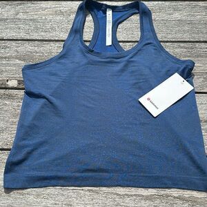 lululemon athletica Blue Tank Top